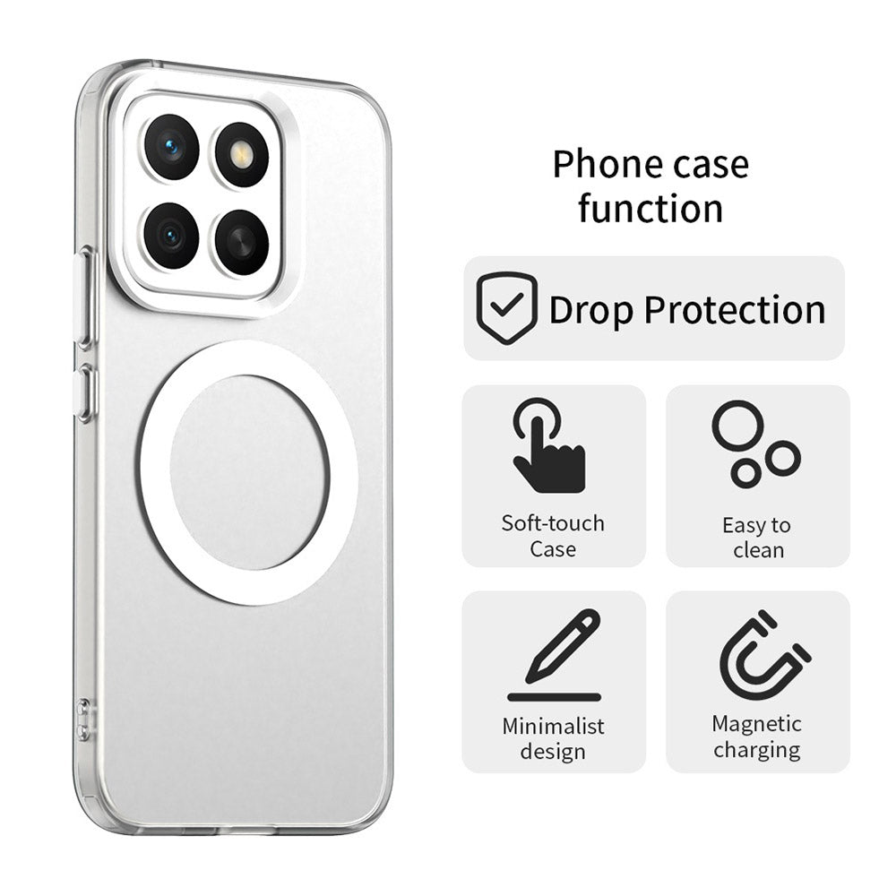 MagSafe Case for Honor X8c, Techsuit, CandyCase, White