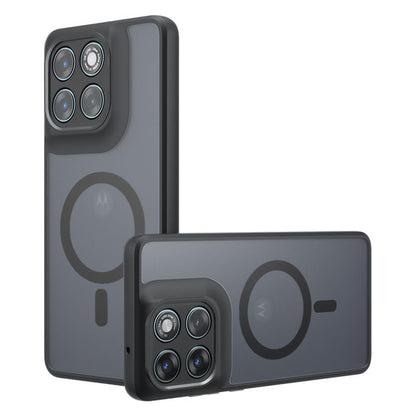 MagSafe Case for Motorola Edge 70 Fusion, Techsuit, PureFrost, Satin Black