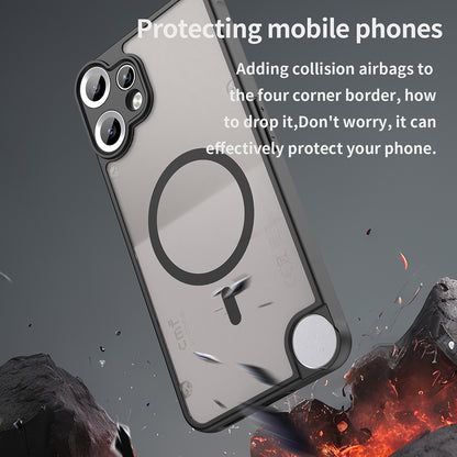 MagSafe Case for Nothing CMF Phone 2 Pro, Techsuit, HaloFrost II, Black