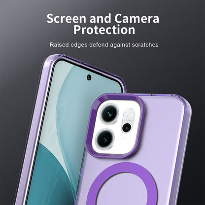 MagSafe Case for Oppo Reno14, Techsuit, CandyCase, Purple