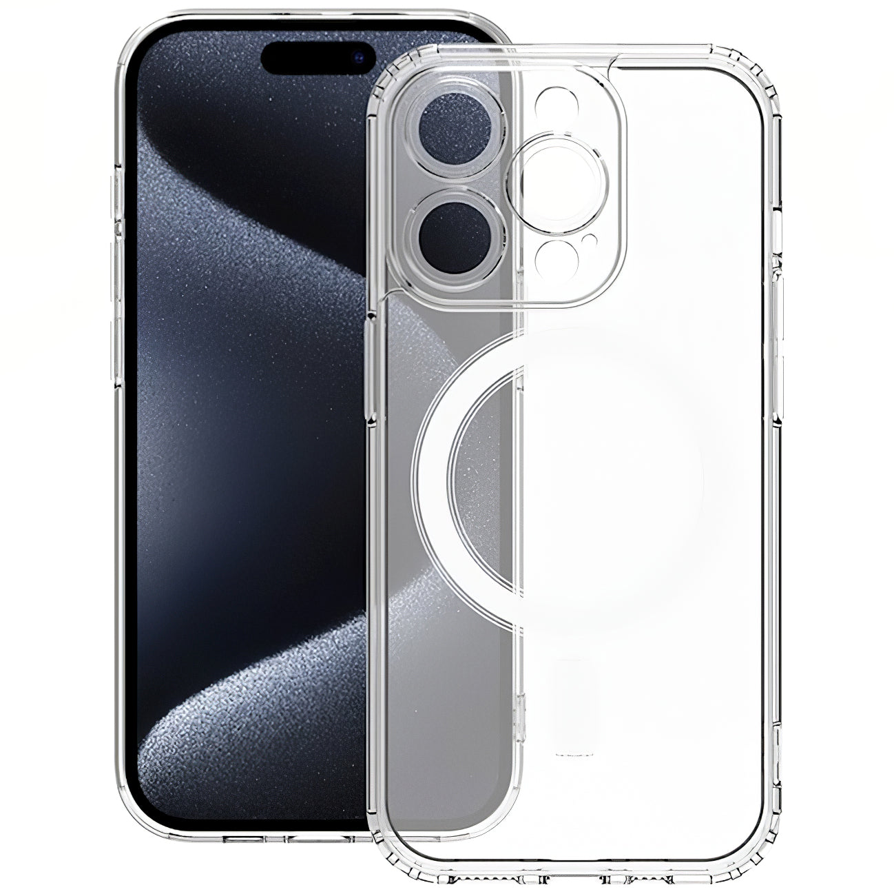 MagSafe Case for Samsung Galaxy S24+ S926, Vmax, Transparent