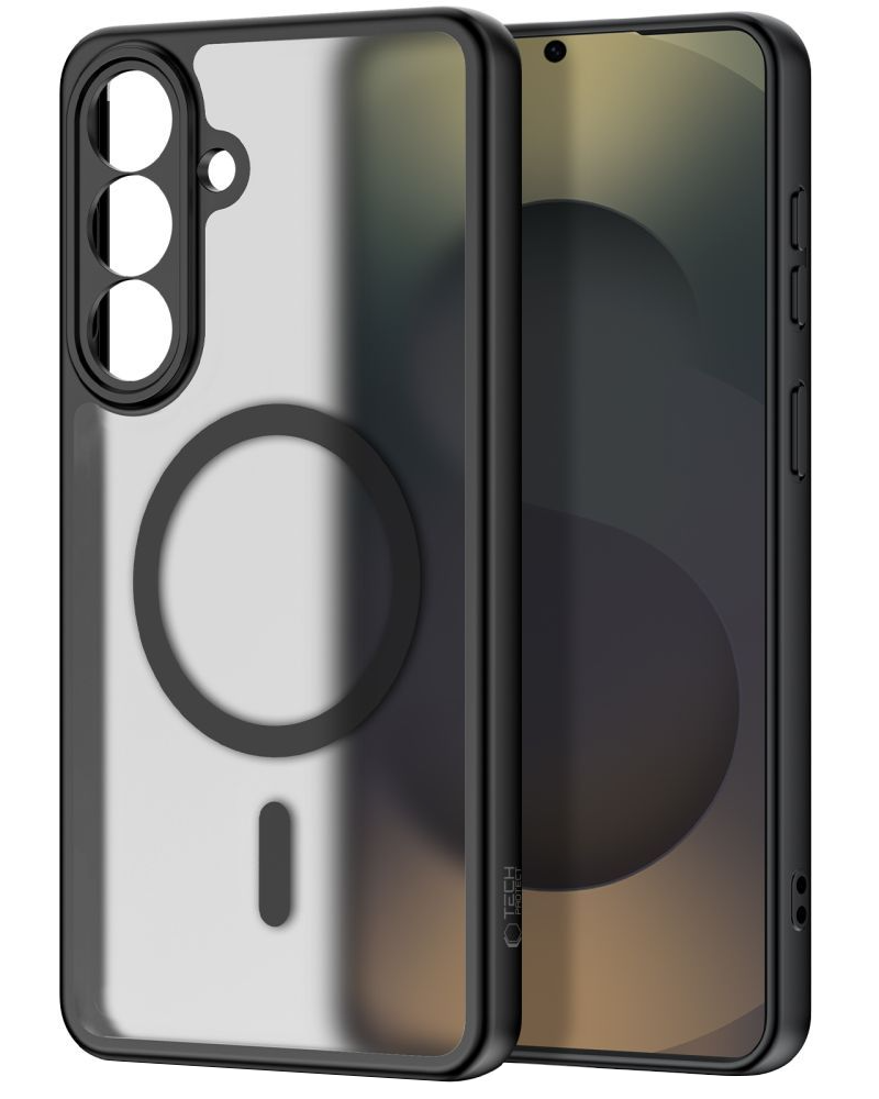 MagSafe Case for Samsung Galaxy S26 S942, Tech-Protect, BasicMag, Matte Black