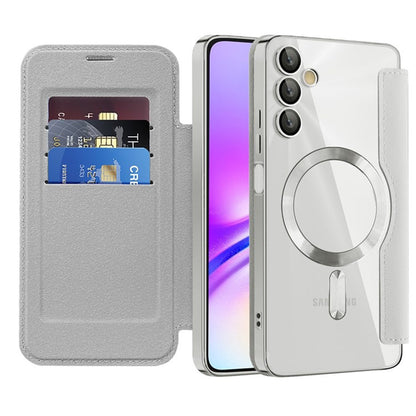 MagSafe Case for Samsung Galaxy A05s A057, Techsuit, SmartMag Book, Gray
