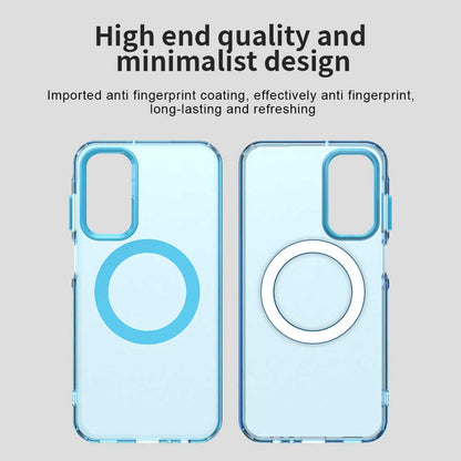MagSafe Case for Samsung Galaxy A35 5G A356, Techsuit, CandyCase, Blue