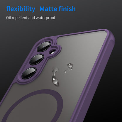 MagSafe Case for Samsung Galaxy A35 5G A356, Techsuit, HaloFrost II, Purple