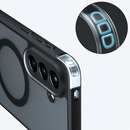 MagSafe Case for Samsung Galaxy A37 5G, Techsuit, PureFrost, Satin Black