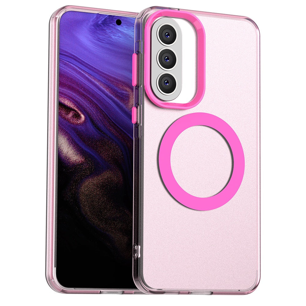 MagSafe Case for Samsung Galaxy A57 5G, Techsuit, CandyCase, Pink