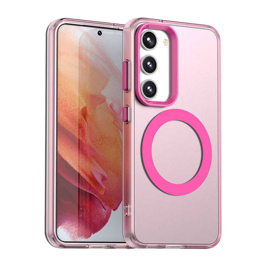 MagSafe Case for Samsung Galaxy S23 S911, Techsuit, CandyCase, Pink