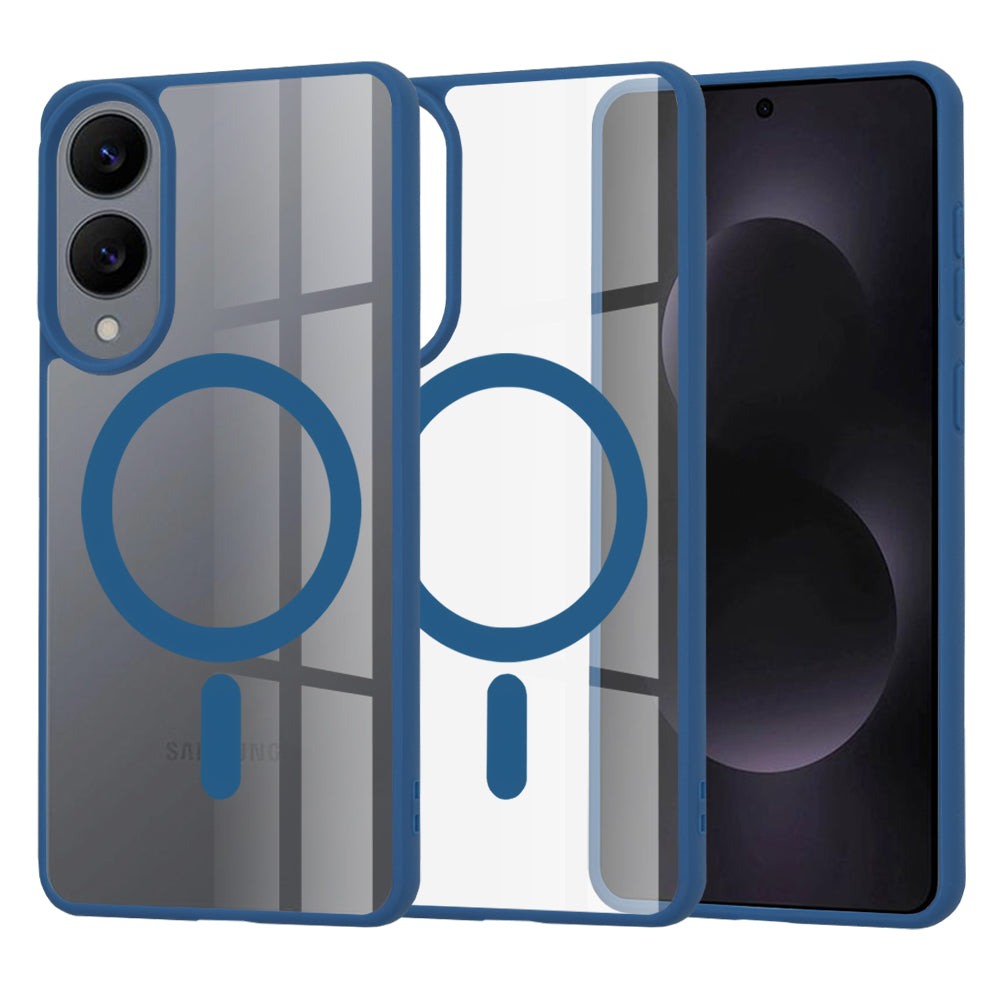 MagSafe Case for Samsung Galaxy S25 Edge S937, Techsuit, Pro, Blue