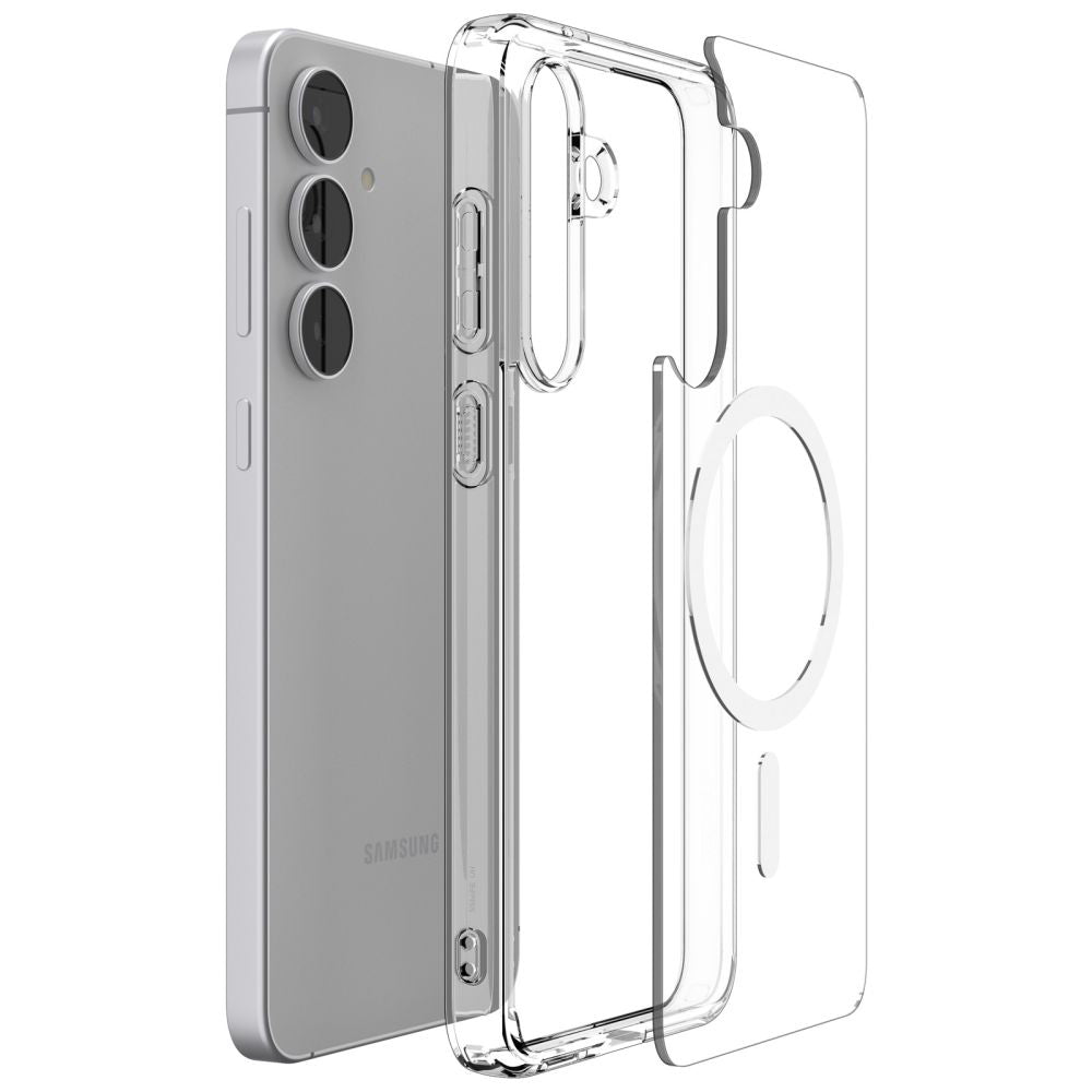 MagSafe Case for Samsung Galaxy S25 FE, Spigen, Ultra Hybrid, White ACS10027