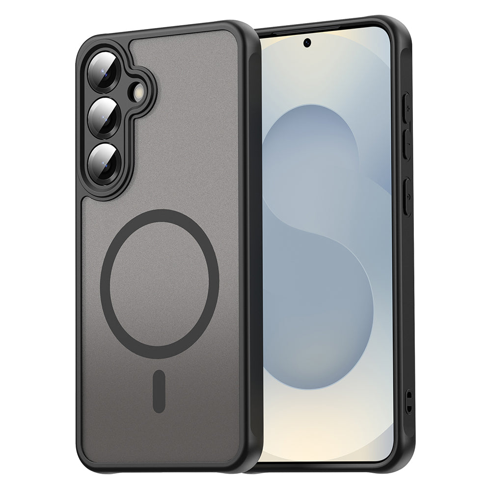 MagSafe Case for Samsung Galaxy S25+ S936, Techsuit, HaloFrost II, Black