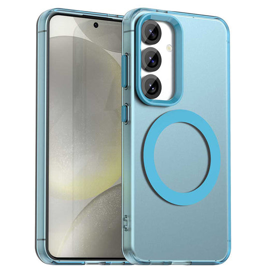 MagSafe Case for Samsung Galaxy S25 S931 / S24 S921, Techsuit, CandyCase, Blue