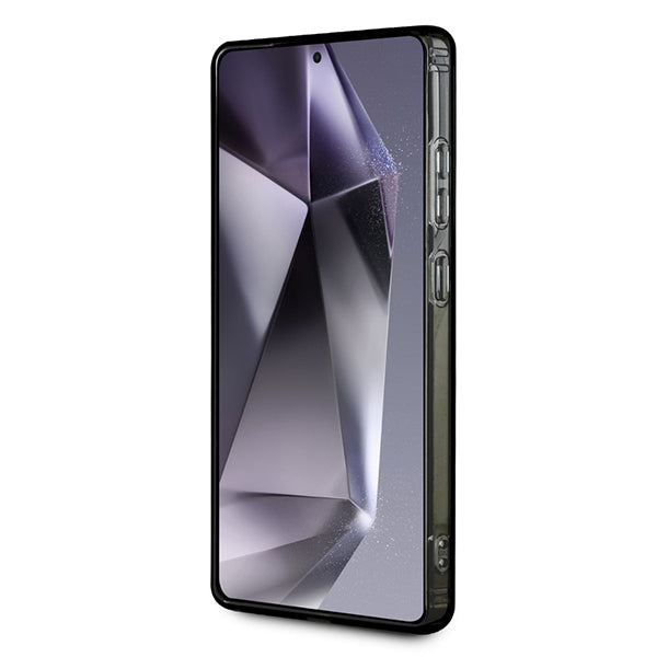 MagSafe Case for Samsung Galaxy S25 Ultra S938, Karl Lagerfeld, IML Monogram Karl & Choupette's Heads, Black