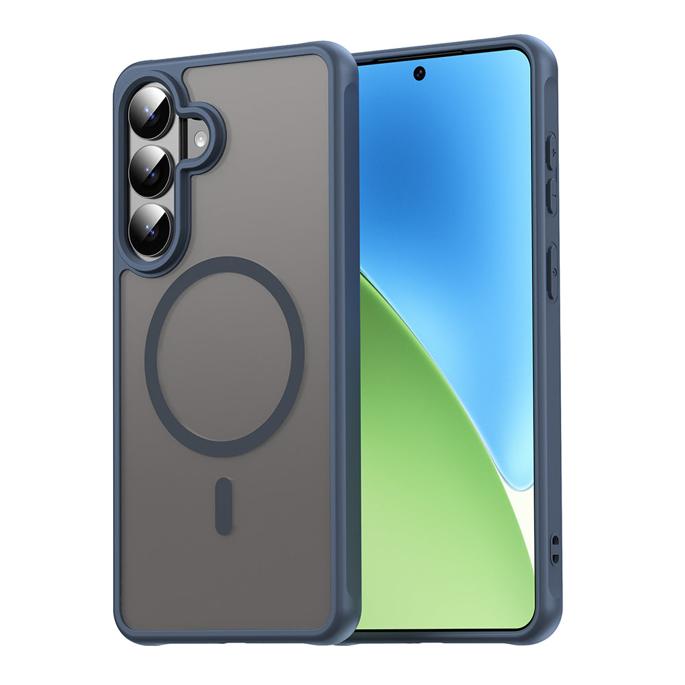 MagSafe Case for Samsung Galaxy S26 Plus S947, Techsuit, HaloFrost II, Navy Blue