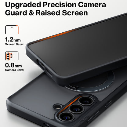 MagSafe Case for Samsung Galaxy S26 Plus, Torras, Ostand Spin, Black