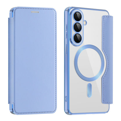MagSafe Case for Samsung Galaxy S26 S942, Techsuit, SmartMag Book, Blue