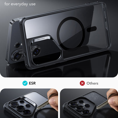 MagSafe Case for Samsung Galaxy S26 Ultra, ESR, Classic Hybrid, Black Transparent