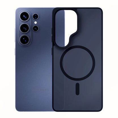 MagSafe Case for Samsung Galaxy S26 Ultra S948, 3MK, Smoke MagCase, Gray