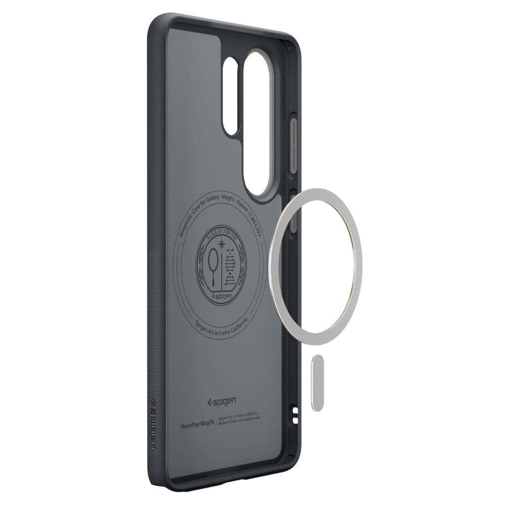 MagSafe Case for Samsung Galaxy S26 Ultra S948, Spigen, Caseology Nano Pop, Black