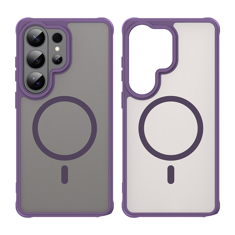 MagSafe Case for Samsung Galaxy S26 Ultra, Techsuit, HaloFrost II, Purple