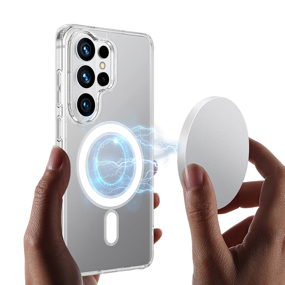 MagSafe Case for Samsung Galaxy S26 Ultra, Techsuit, Pro, Transparent