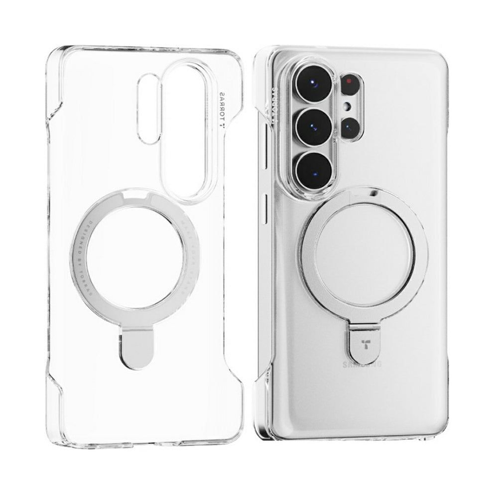 MagSafe Case for Samsung Galaxy S26 Ultra, Torras, Ostand Slim, Transparent
