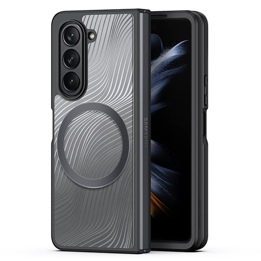 MagSafe Case for Samsung Galaxy Z Fold5 F946, DUX DUCIS, Aimo, Black