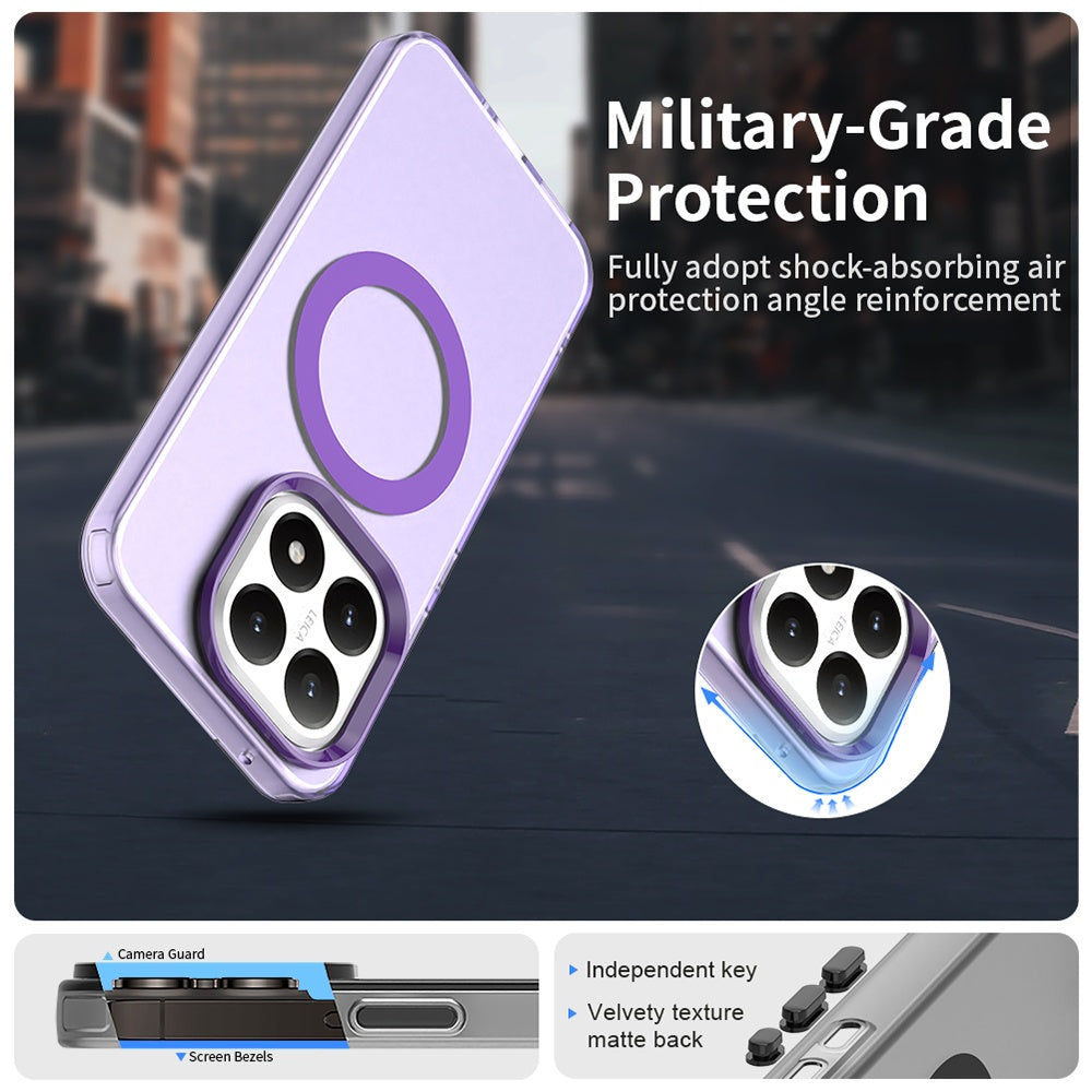 MagSafe Case for Xiaomi 15T, Techsuit, CandyCase, Purple