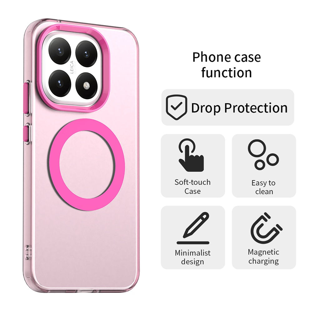 MagSafe Case for Xiaomi 15T, Techsuit, CandyCase, Pink