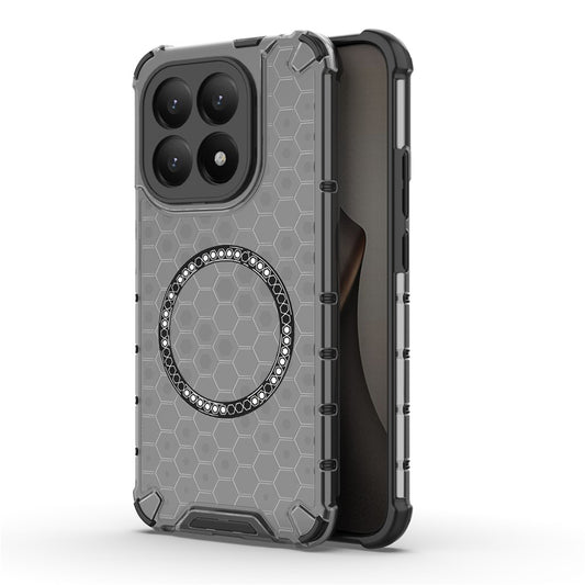 MagSafe Case for Xiaomi 15T, Techsuit, HoneyComb Shield, Black