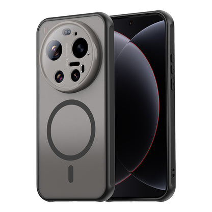 MagSafe Case for Xiaomi 17 Ultra, Techsuit, HaloFrost II, Black