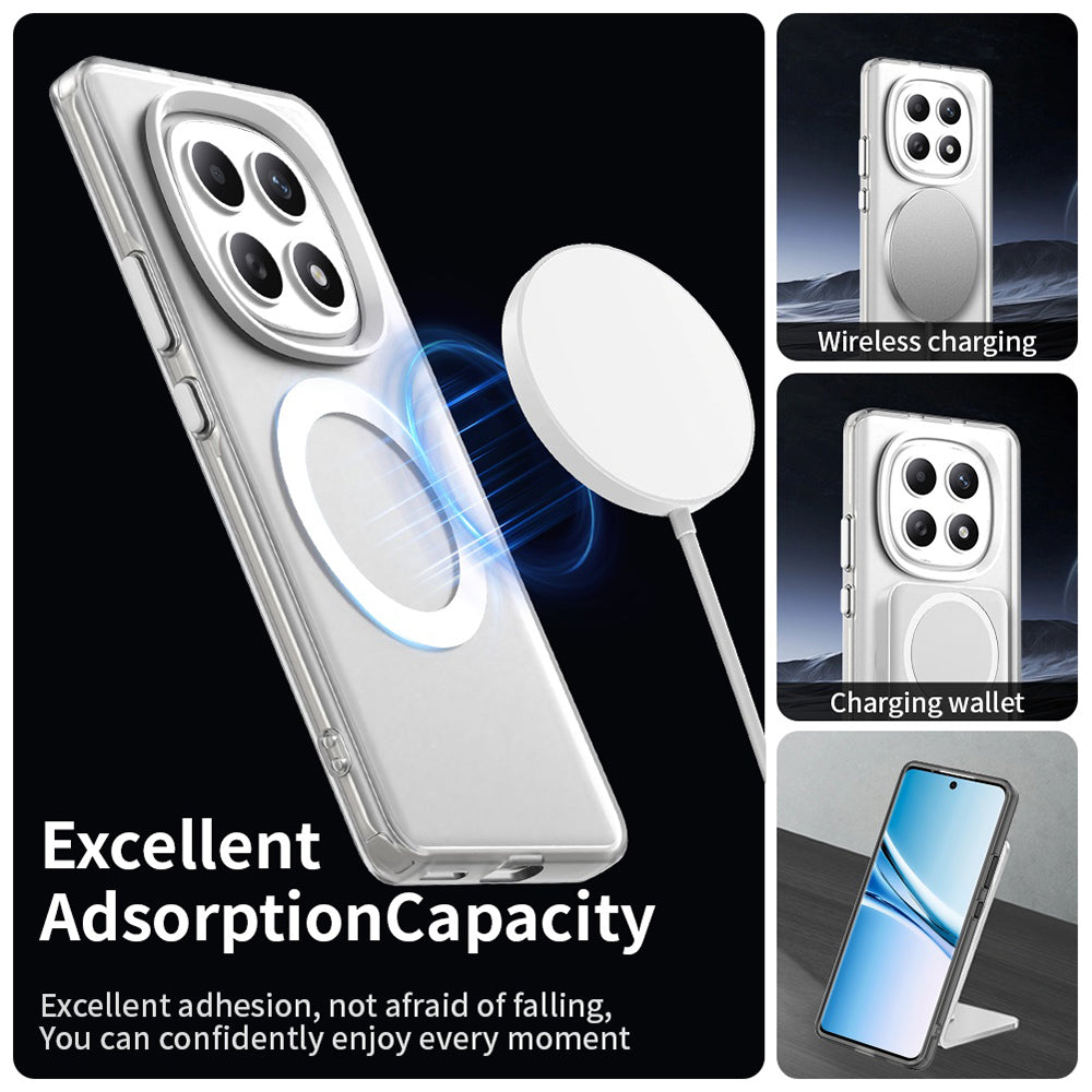 MagSafe Case for Xiaomi Poco M8 / Redmi Note 15 5G / Note 15 4G, Techsuit, CandyCase, White