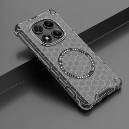 MagSafe Case for Xiaomi Redmi Note 14 Pro+ 5G, Techsuit, HoneyComb Shield, Black