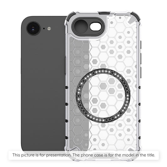 MagSafe Case for Xiaomi Redmi Note 14S, Techsuit, HoneyComb Shield, White