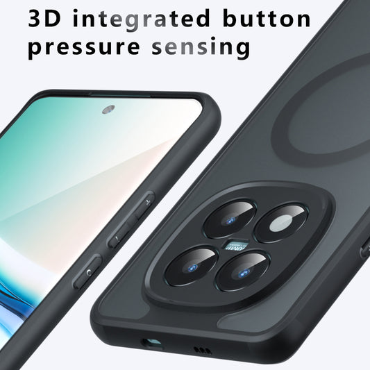 MagSafe Case for Xiaomi Redmi Note 15 Pro 4G, Techsuit, PureFrost, Satin Black