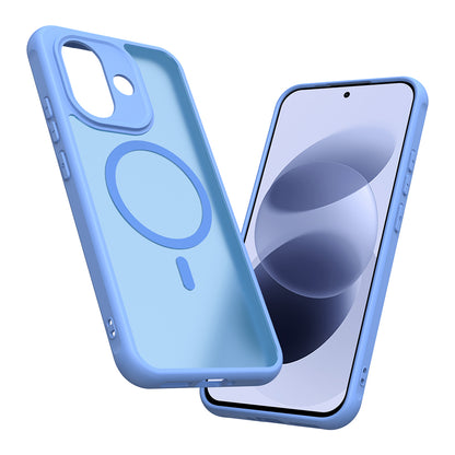 MagSafe Case for Xiaomi Redmi Note 17 4G / Note 17 5G, Techsuit, HaloFrost II, Blue