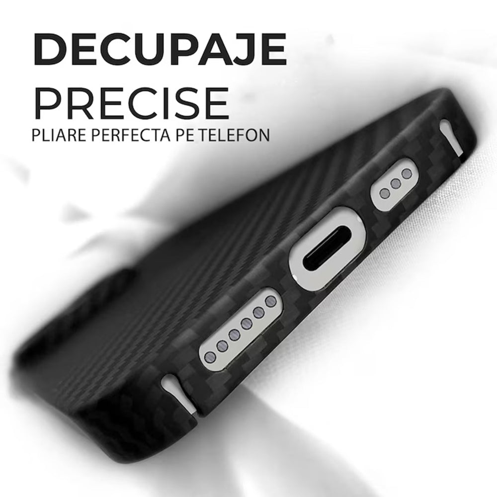 MagSafe Case for Apple iPhone 17 Air, Techsuit, Aramid Fiber, Black