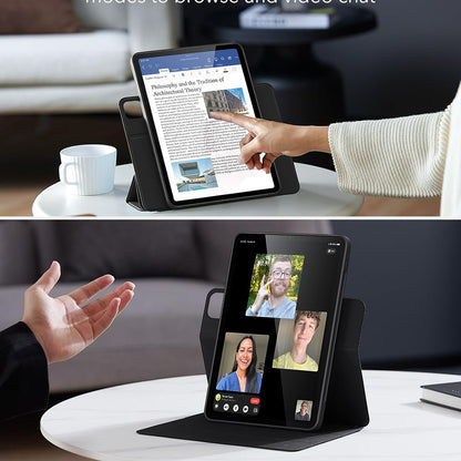 Case for Apple iPad Air 11 (2026) / iPad Air 11 (2025) / Air 11 (2024) / Air (2022) / Air (2020), ESR, Rebound Hybrid, Gray
