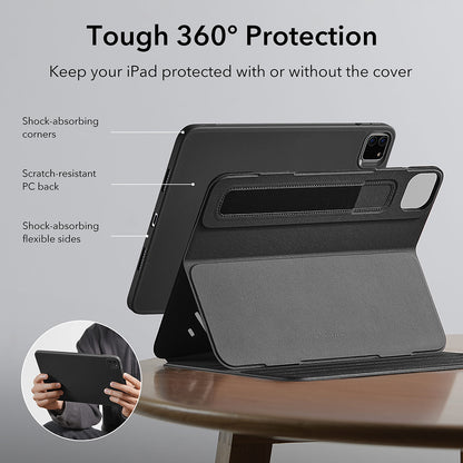 Case for Apple iPad Pro 11 (2024), ESR, Shift, Red