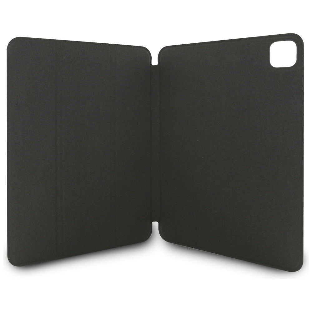 Case for Apple iPad Pro 11 (2024), Karl Lagerfeld, Saffiano Karl & Choupette, Black.