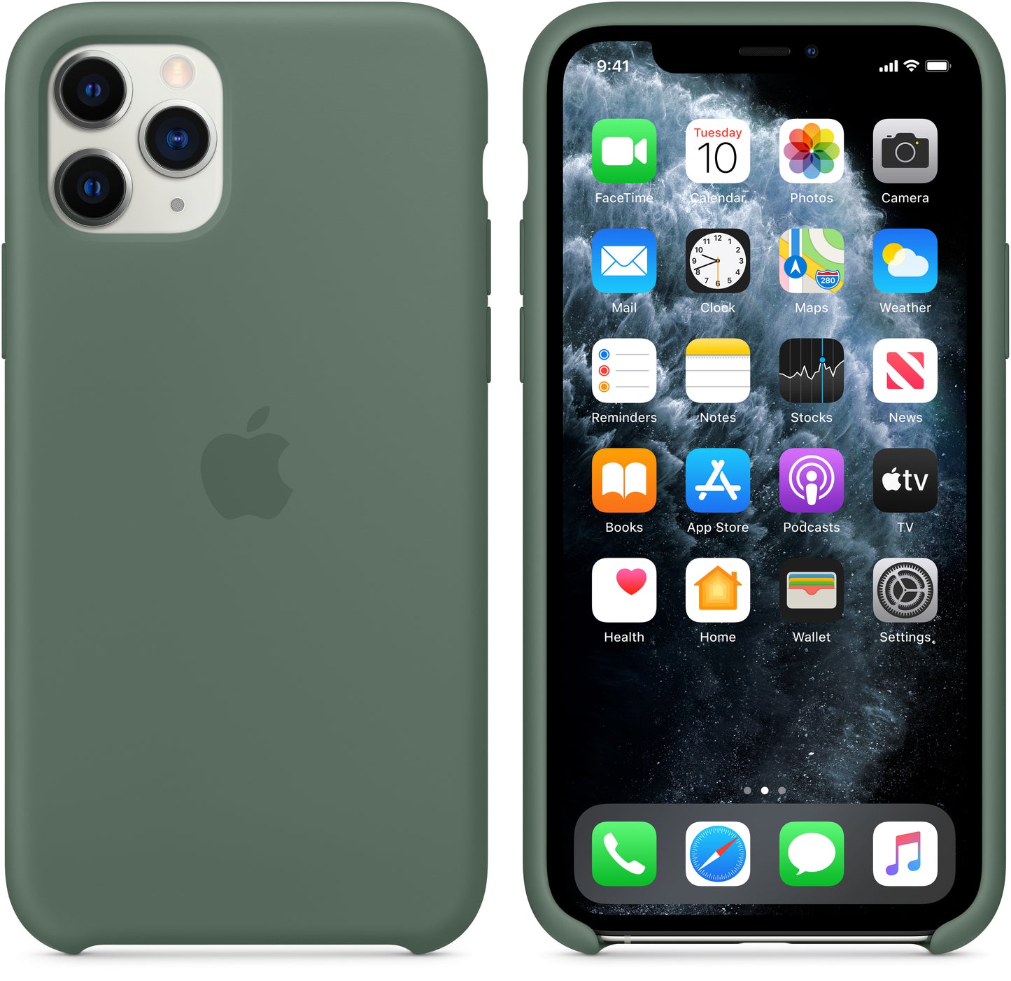 Case for Apple iPhone 11 Pro Max, Green MX012ZE/A