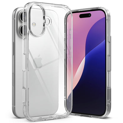 Case for Apple iPhone 16, Ringke, Fusion, Transparent