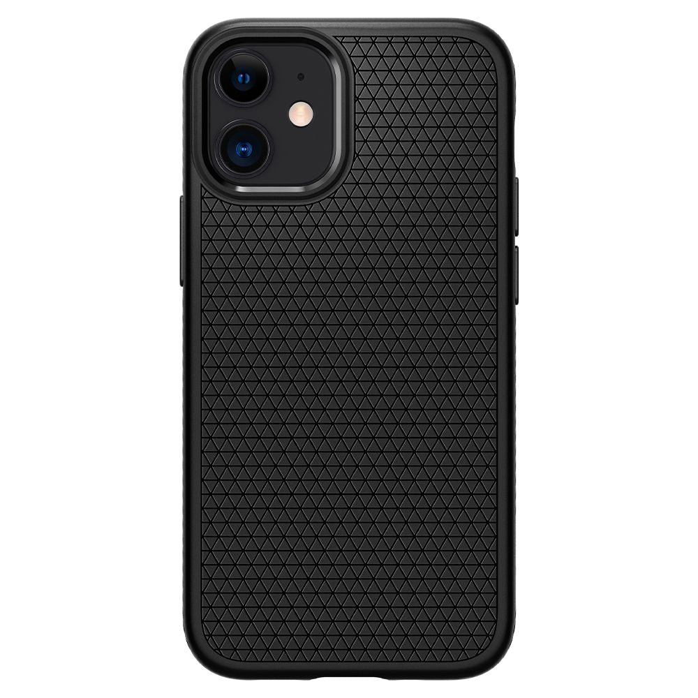 Case for Apple iPhone 12 / 12 Pro, Spigen, Liquid Air, Black