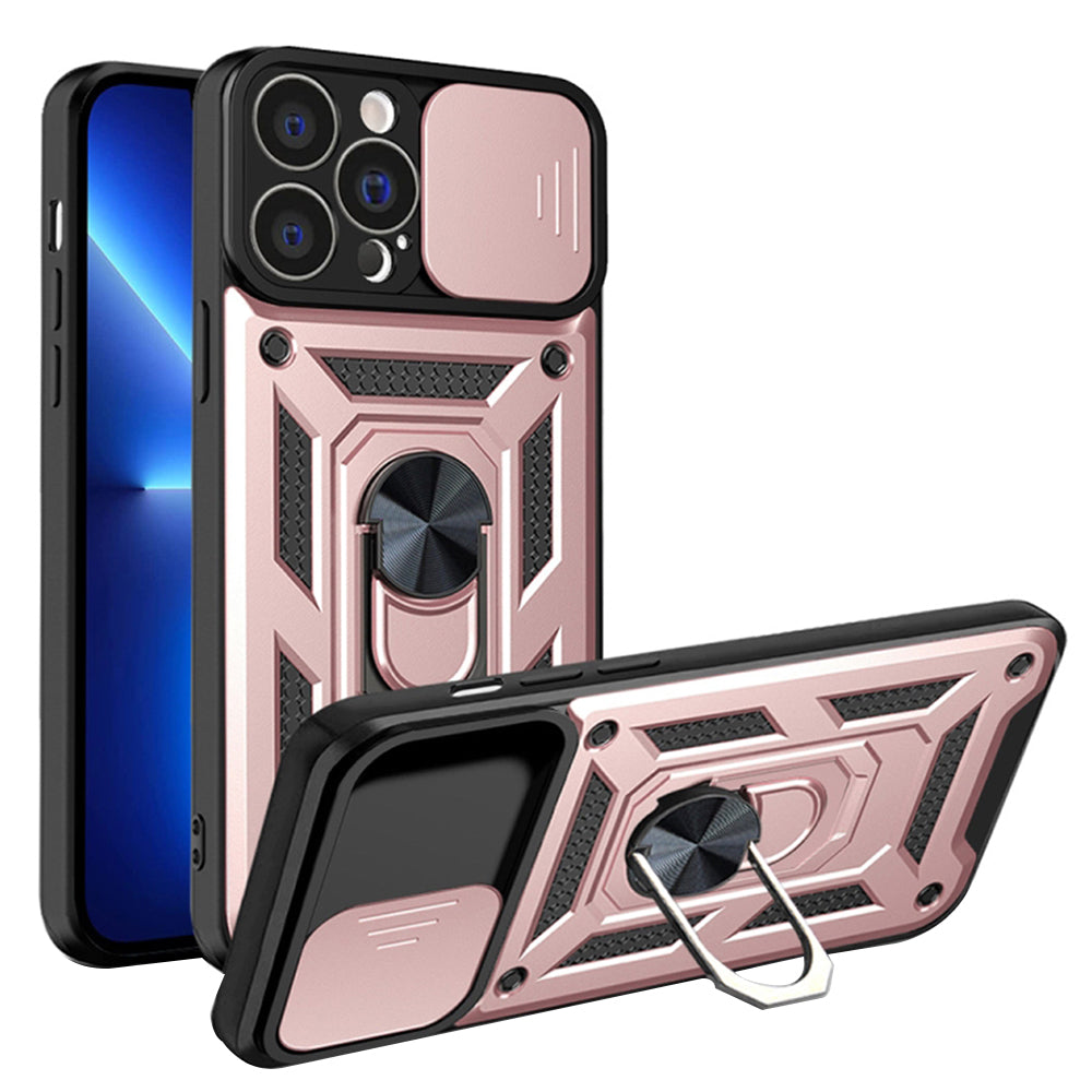 Case for Apple iPhone 13 Pro, Techsuit, CamShield, Pink