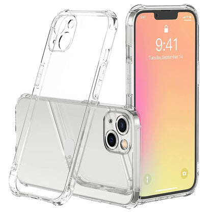 Case for Apple iPhone 13, Techsuit, Shockproof Clear, Transparent