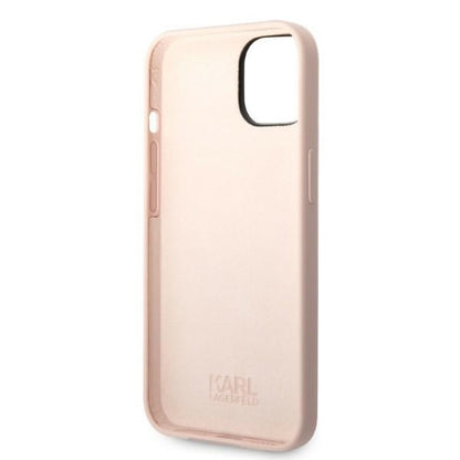 Case for Apple iPhone 14 Plus, Karl Lagerfeld, Choupette Silicone, Pink