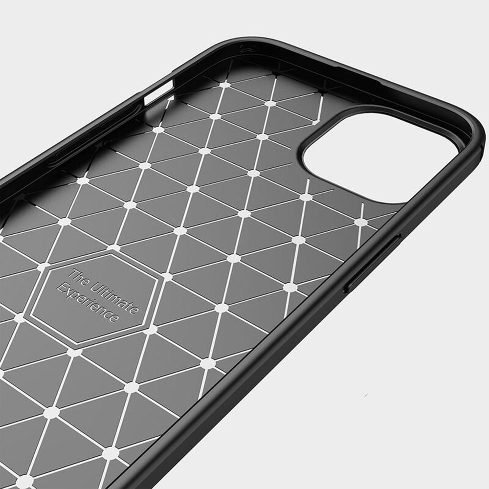 Case for Apple iPhone 14 Pro, Techsuit, Carbon, Black
