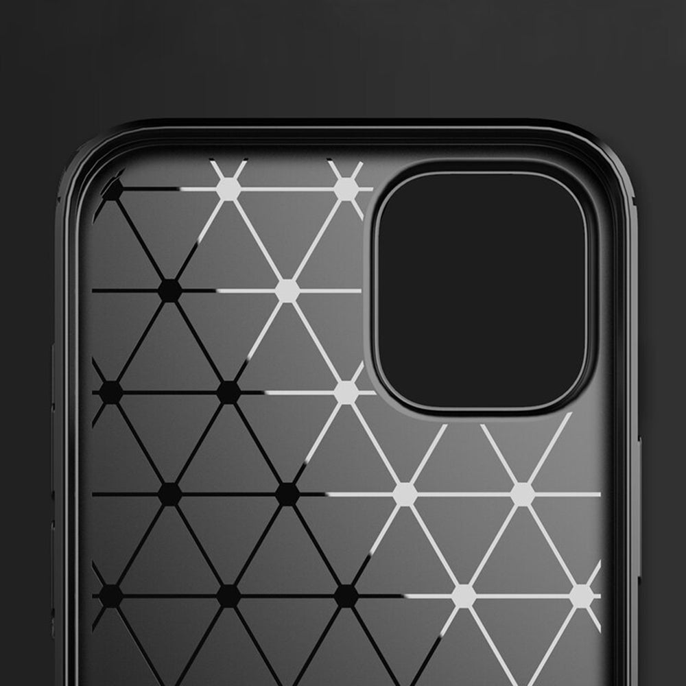 Case for Apple iPhone 14 Pro, Techsuit, Carbon, Black