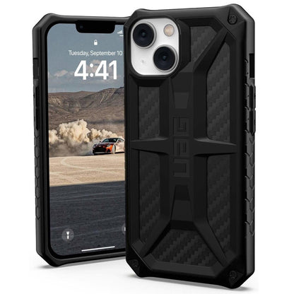 Case for Apple iPhone 14, Urban Armor Gear, Monarch Carbon, Black