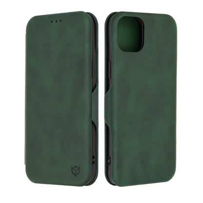 Case for Apple iPhone 15 Plus, Techsuit, Safe Wallet Plus, Green